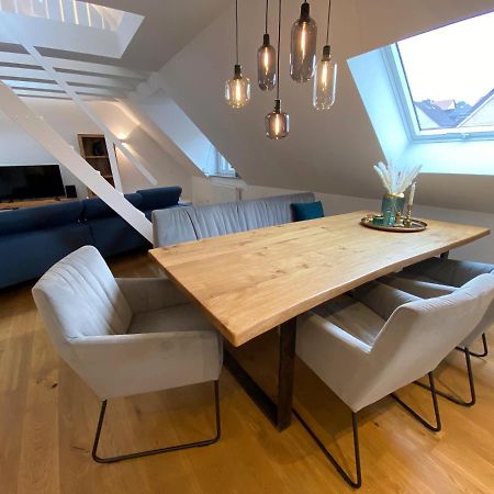 Modernes Penthouse, Nahe Wuerzburg Apartment Exterior photo
