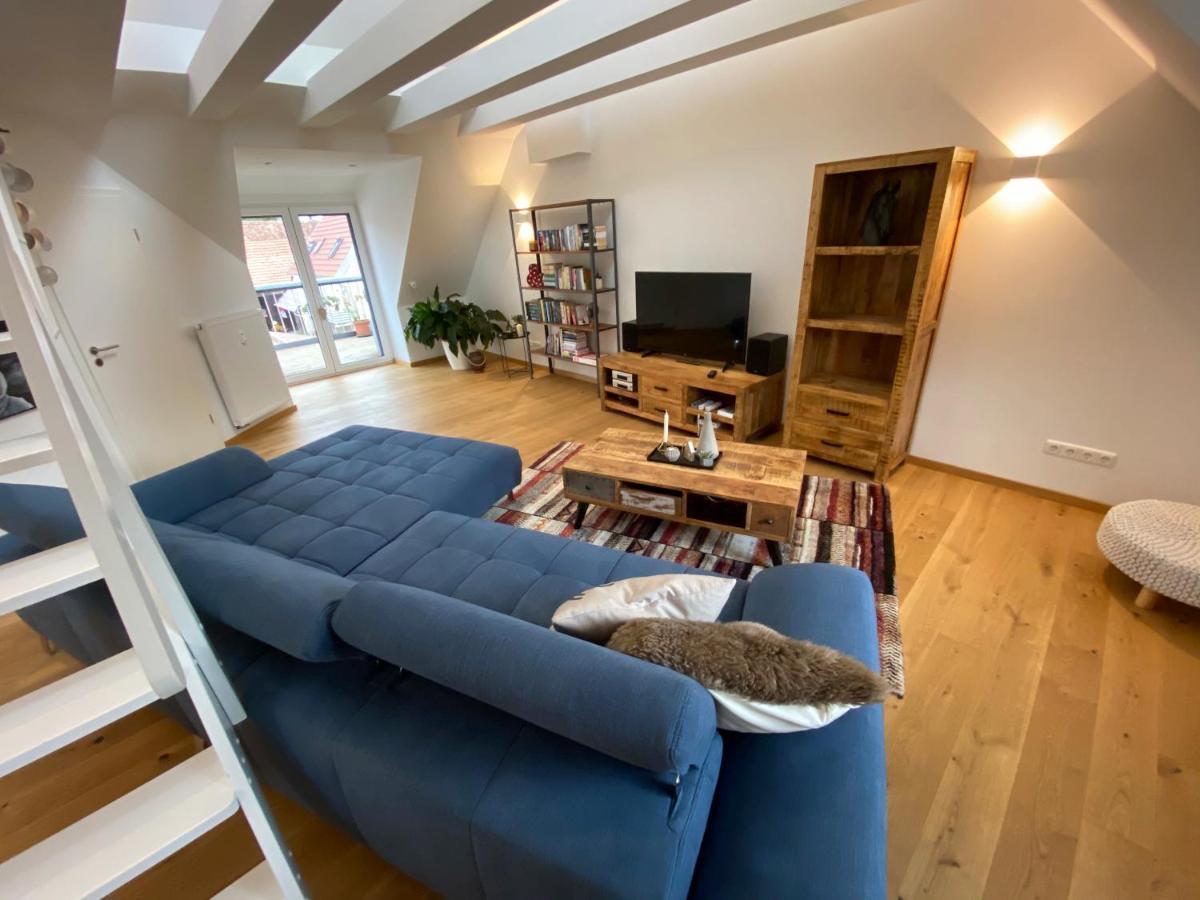 Modernes Penthouse, Nahe Wuerzburg Apartment Exterior photo