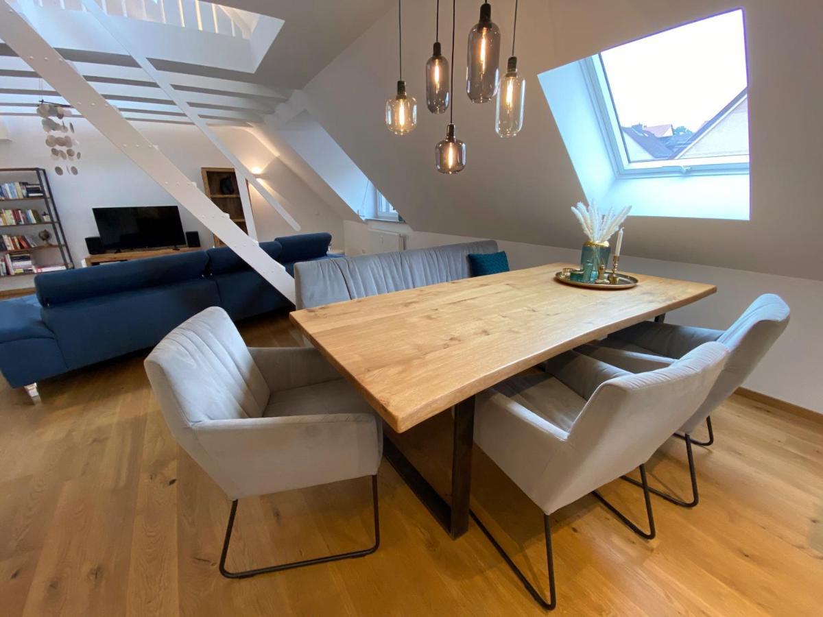Modernes Penthouse, Nahe Wuerzburg Apartment Exterior photo
