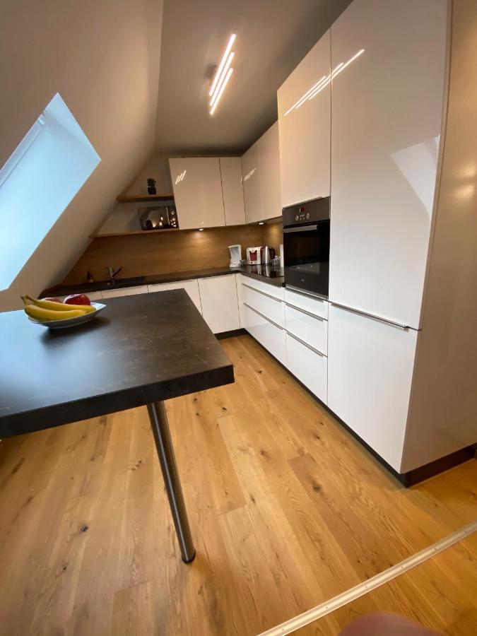 Modernes Penthouse, Nahe Wuerzburg Apartment Exterior photo