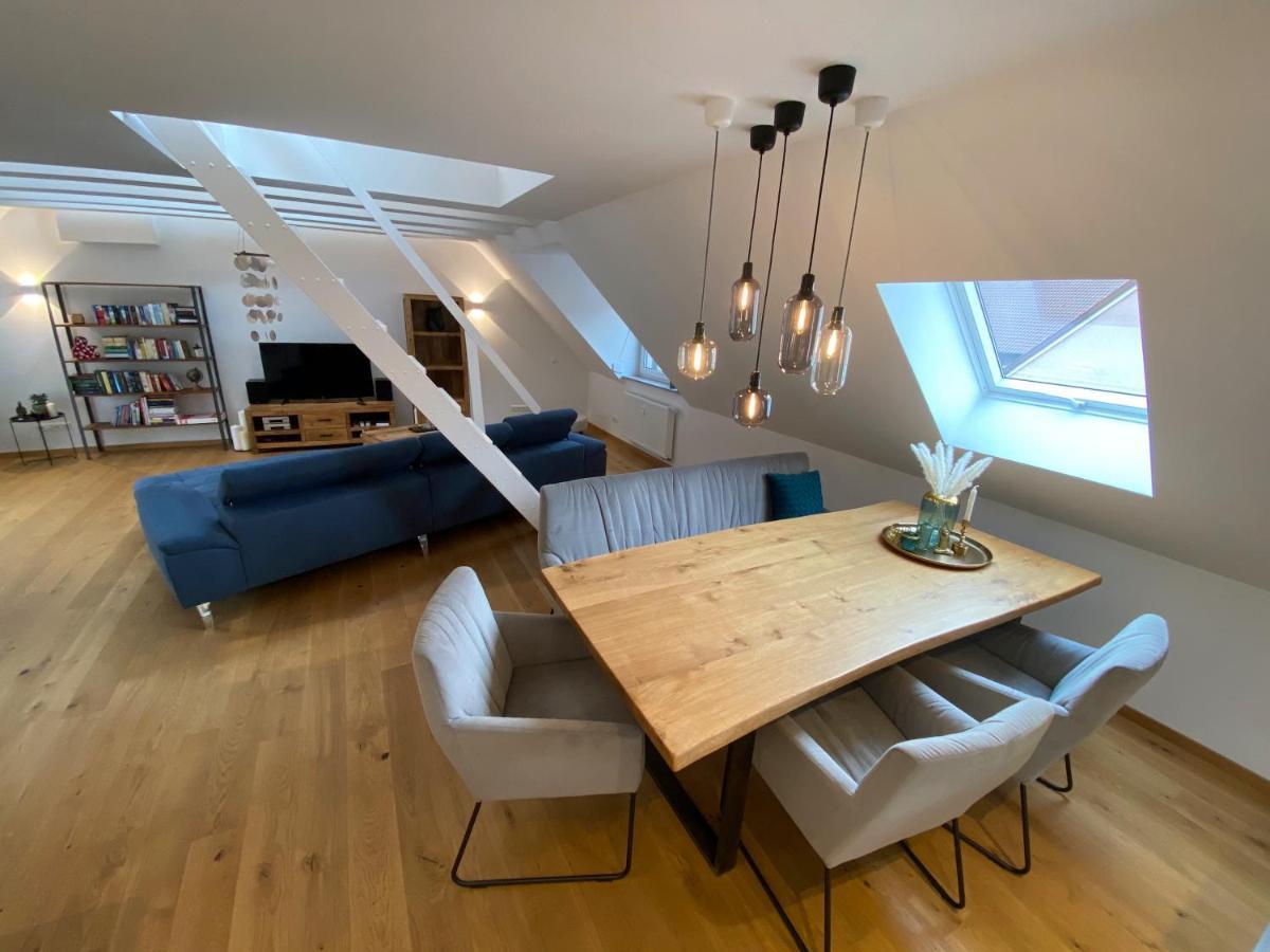Modernes Penthouse, Nahe Wuerzburg Apartment Exterior photo